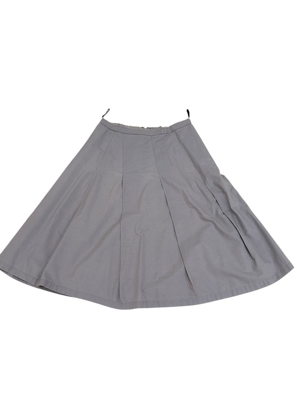 X’-as light Gray A-Line Circle cotton lightweight Skirt small
